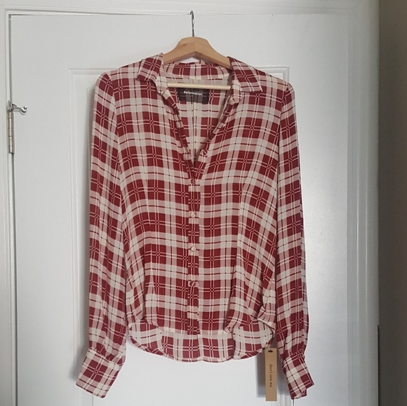 NWT Reformation Melany Blouse - Picture 3 of 6